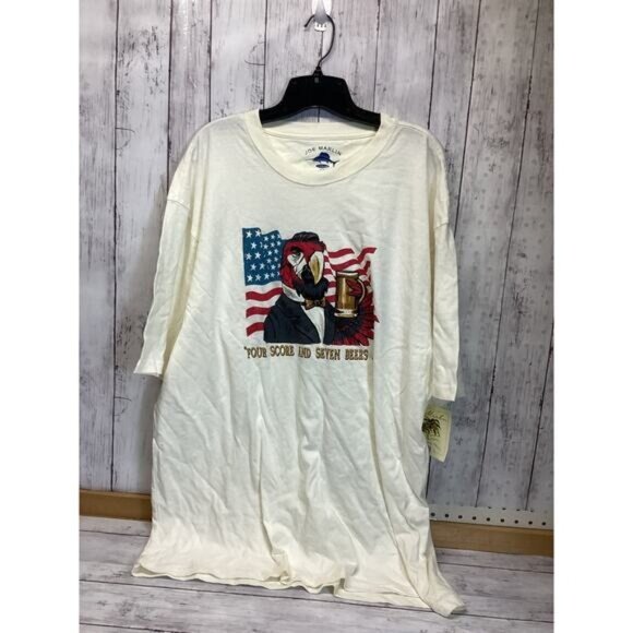 Preppy Streetwear Coquette Utility Joe Marlin Unwind Men T-Shirt Size 2XL - Picture 1 of 4